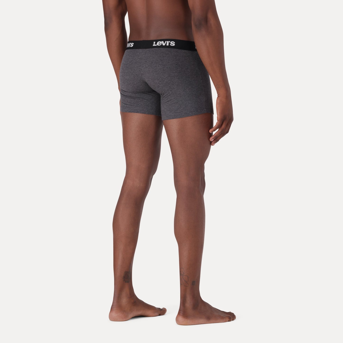 LEVI'S® MEN'S LOGO SOLID BOXER BRIEFS (2 PACK) - BLUE