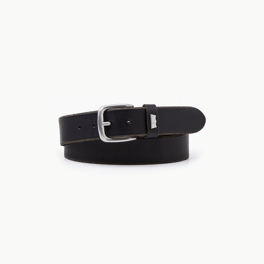 LEVI'S® MEN'S TUMBLED CABAZON BELT - BLACK