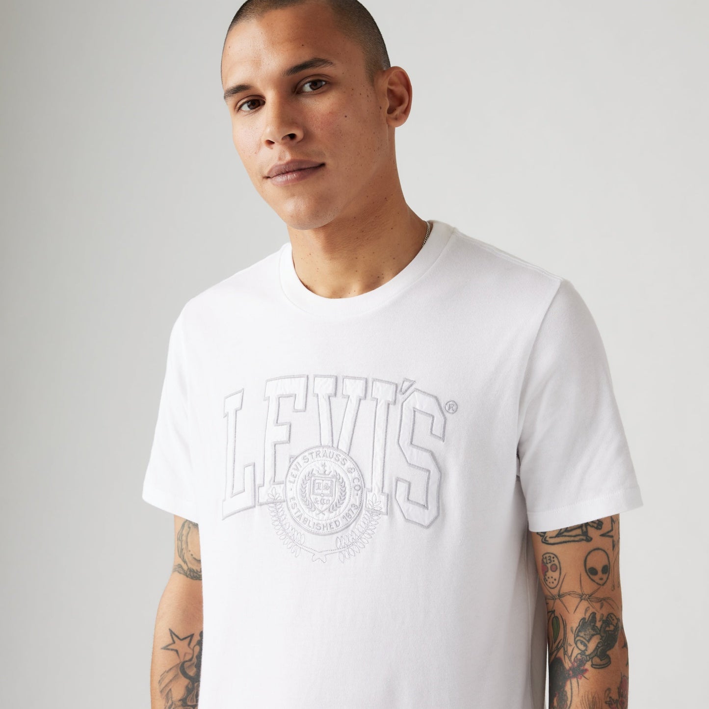 LEVI'S® MEN'S CLASSIC GRAPHIC T-SHIRT - WHITE
