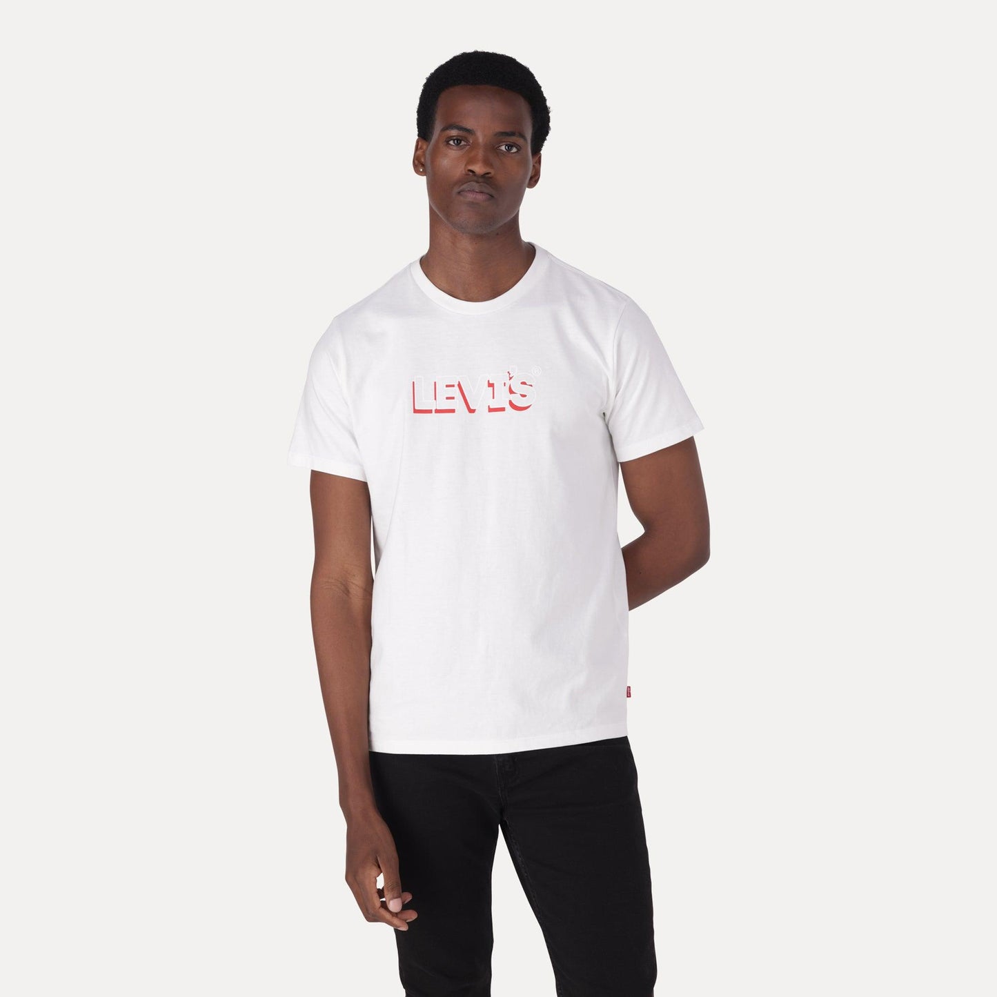 GRAPHIC CREWNECK T-SHIRT - WHITE
