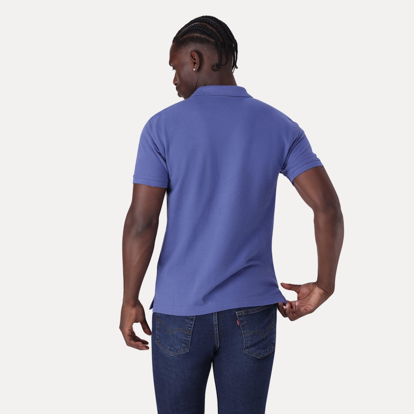 HOUSEMARK POLO SHIRT - BLUE
