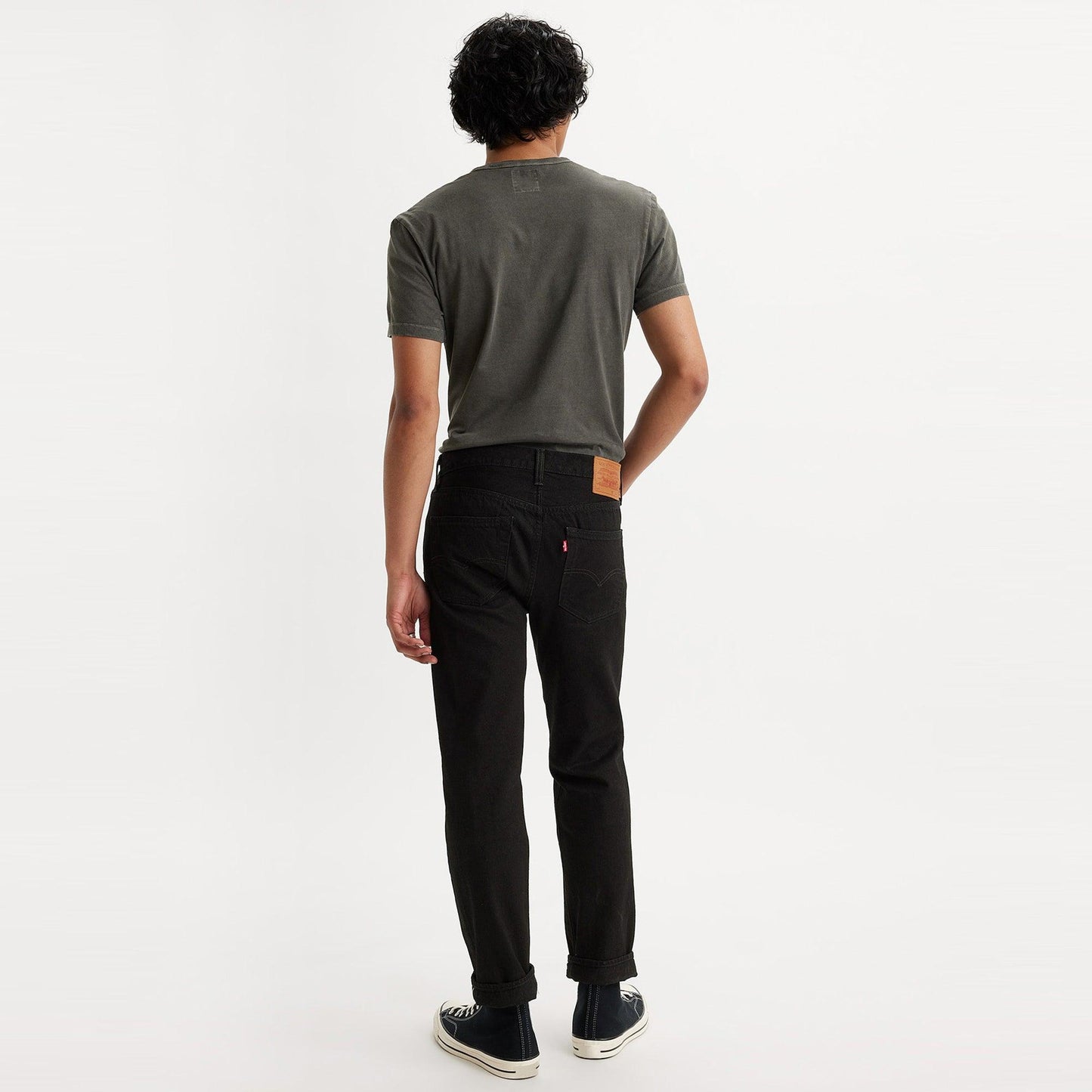 LEVI'S® MEN'S 501® ORIGINAL SELVEDGE JEANS - BLACK