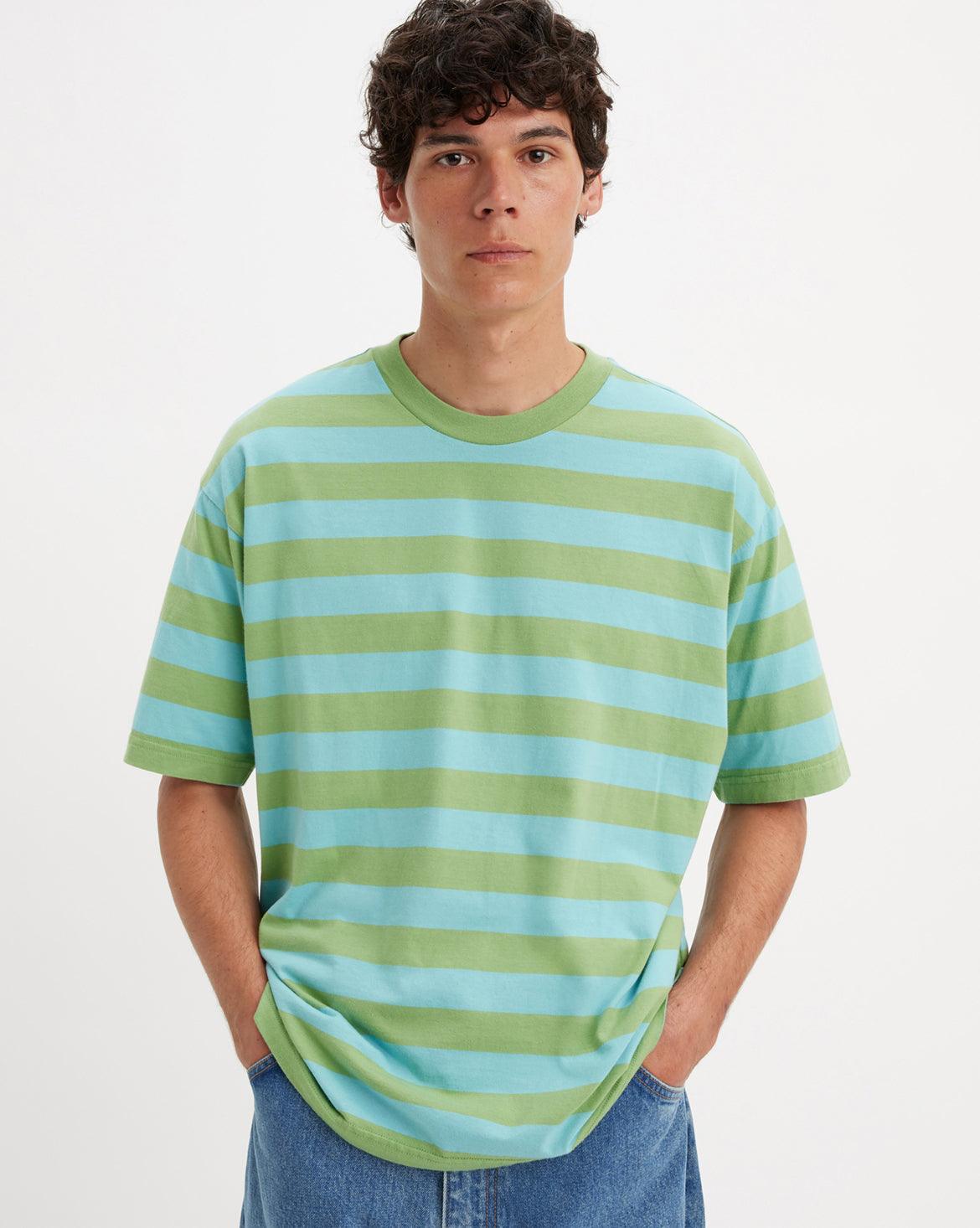 LEVI'S® SKATEBOARDING GRAPHIC BOXY T-SHIRT - BLUE