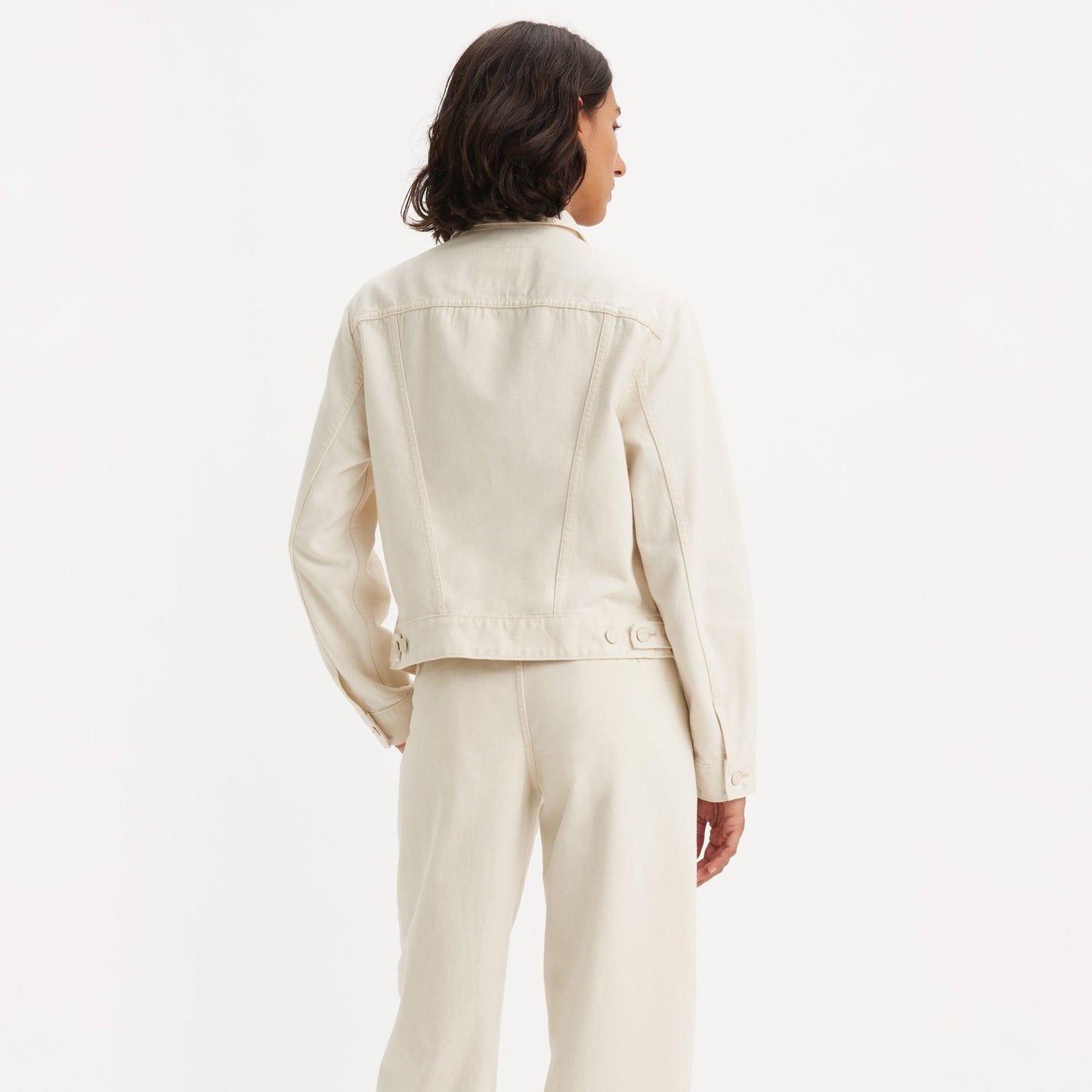 LEVI'S® WELLTHREAD® DOWN TO EARTH TRUCKER JACKET - NEUTRAL