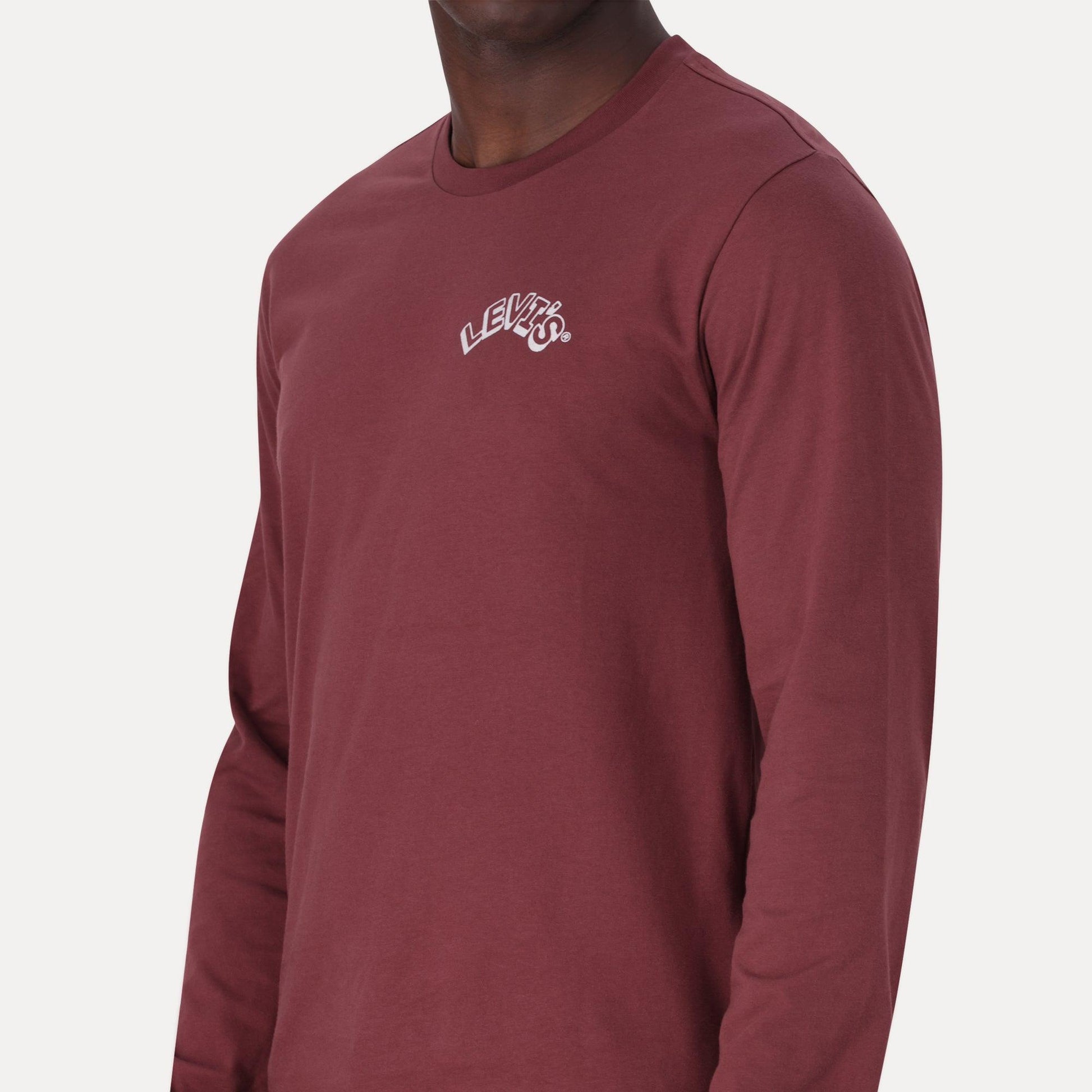 LONG-SLEEVE GRAPHIC AUTHENTIC T-SHIRT - RED