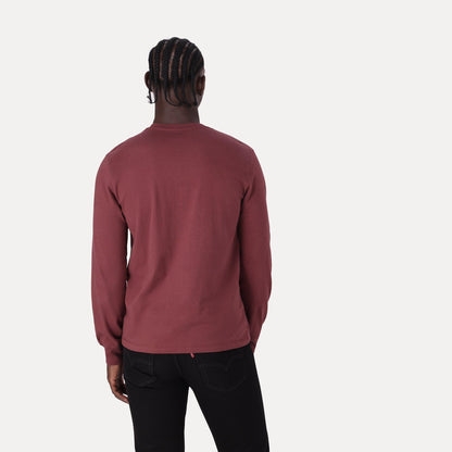LONG-SLEEVE GRAPHIC AUTHENTIC T-SHIRT - RED