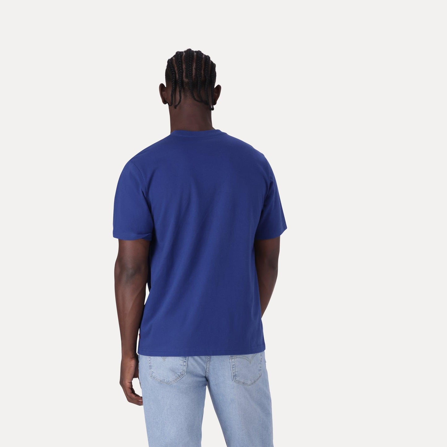 RELAXED FIT SHORT-SLEEVE GRAPHIC T-SHIRT - BLUE