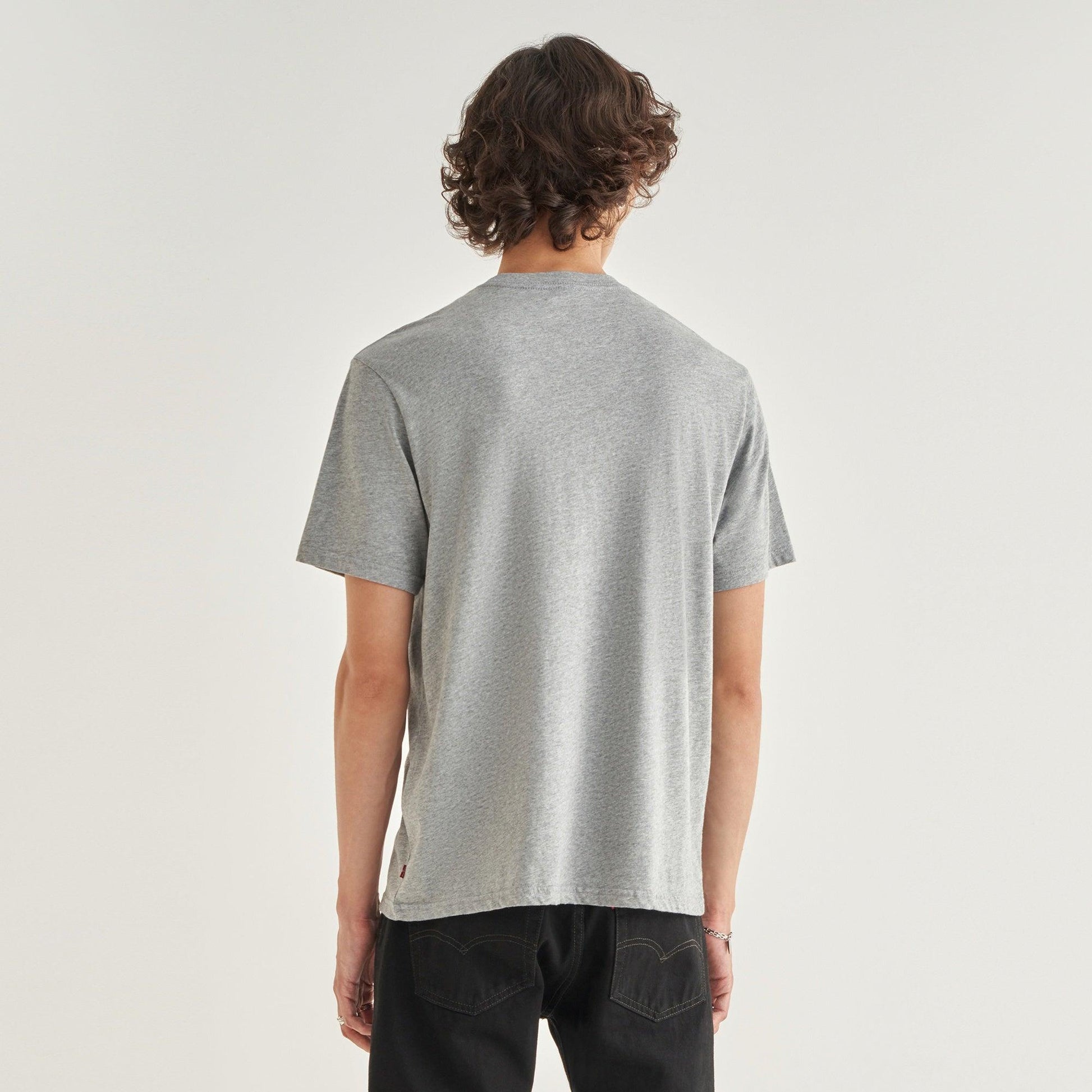 RELAXED FIT SHORT-SLEEVE GRAPHIC T-SHIRT - GREY