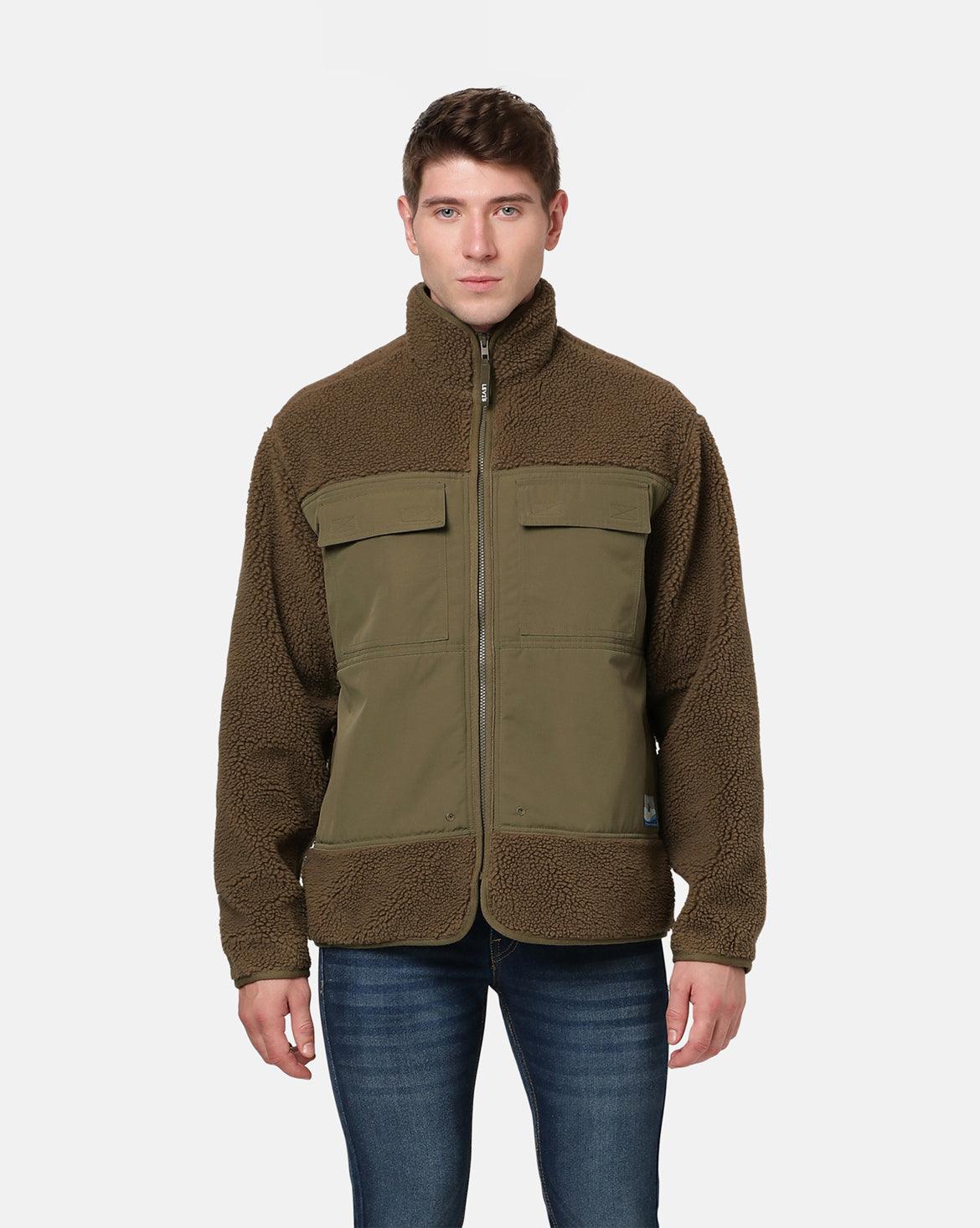 TAMALPAIS SHERPA JACKET - GREEN