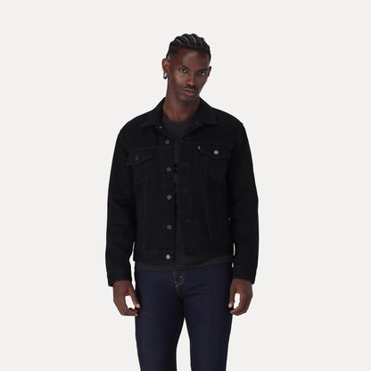 TRUCKER JACKET - BLACK