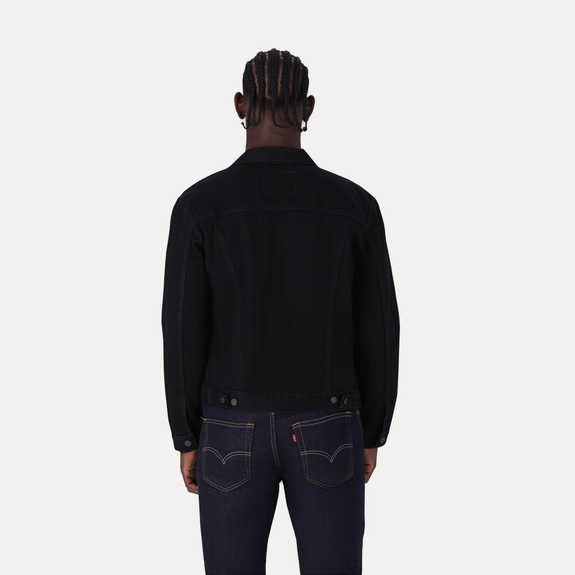 TRUCKER JACKET - BLACK