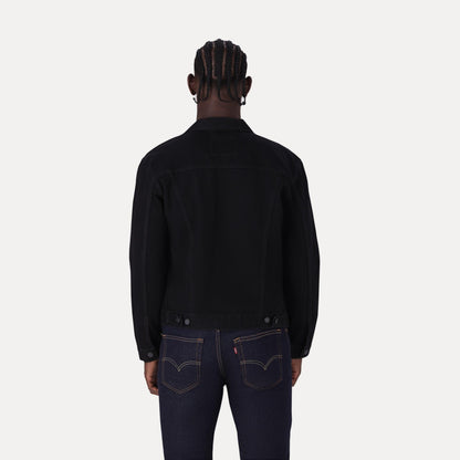 TRUCKER JACKET - BLACK