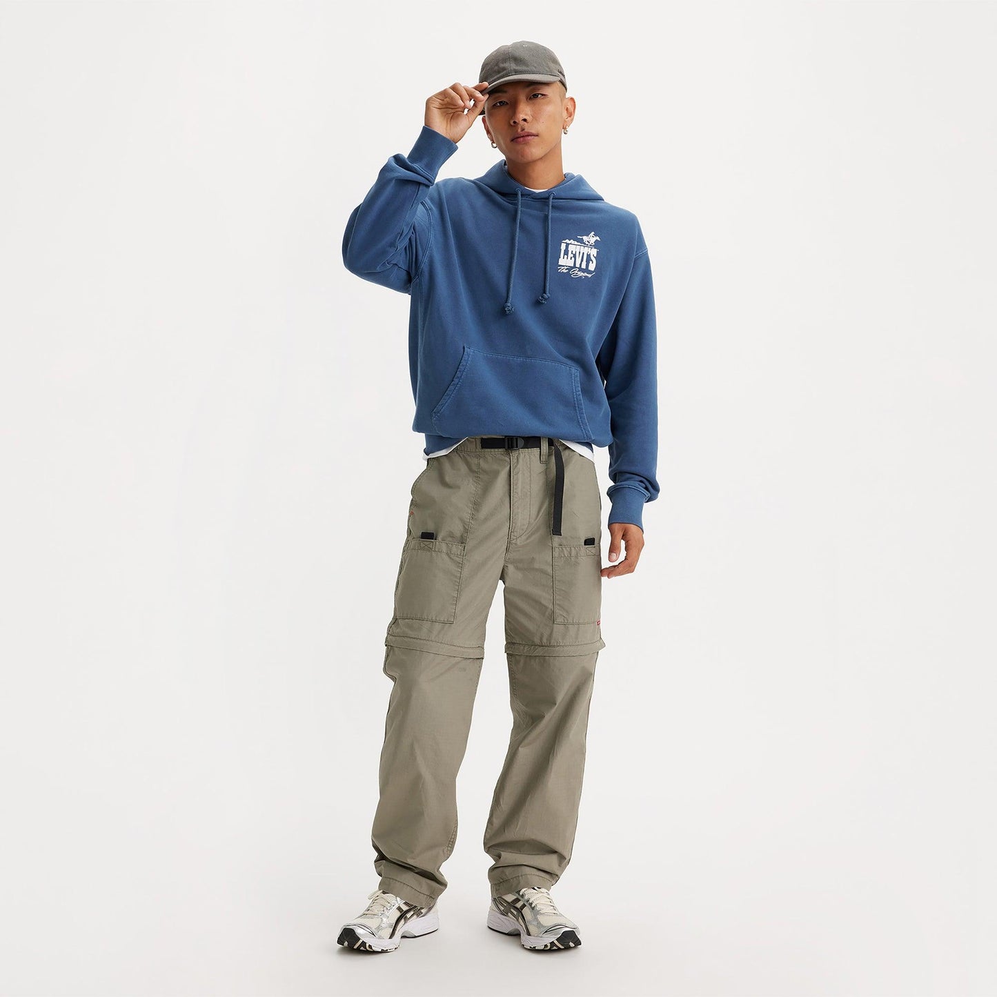 UTILITY ZIP-OFF PANTS - GREEN