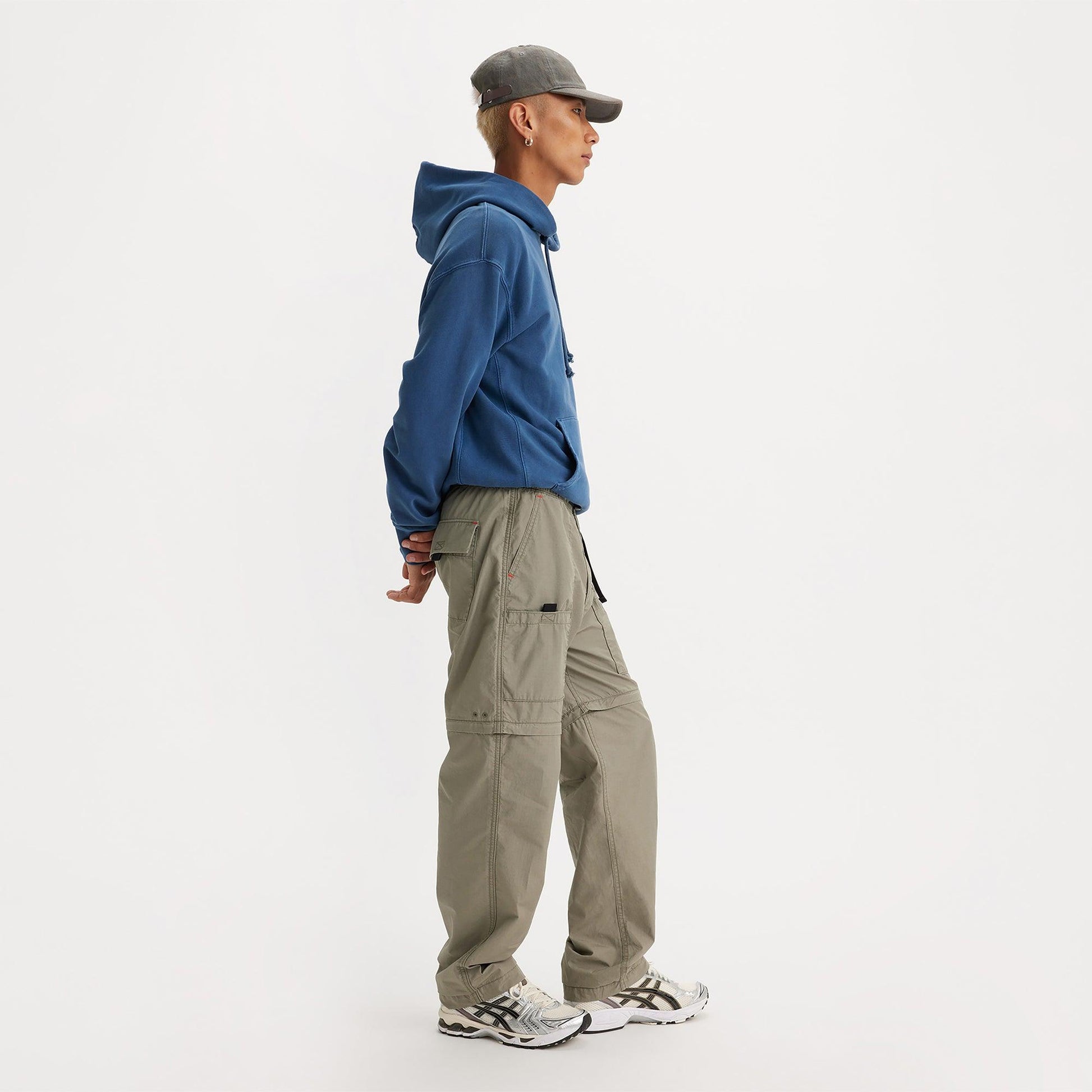 UTILITY ZIP-OFF PANTS - GREEN
