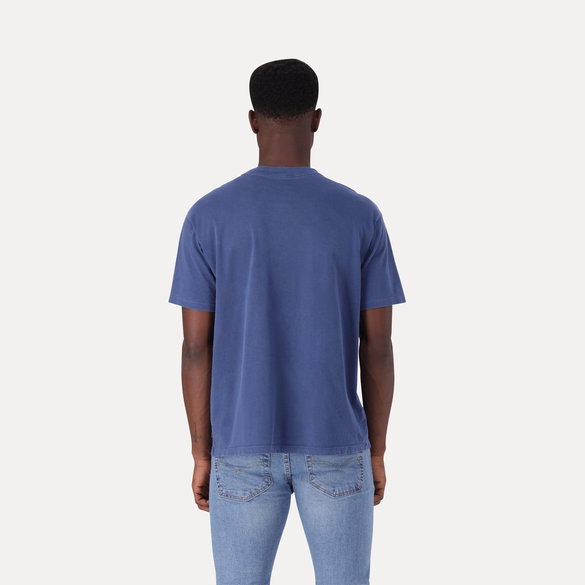 VINTAGE FIT GRAPHIC T-SHIRT - BLUE