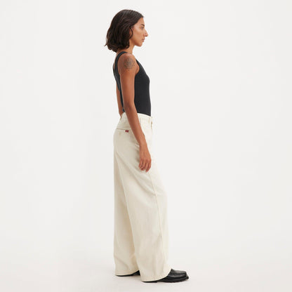 WELLTHREAD ORCRD SFT STR TROUSER SOFT CERAMIC - NEUTRAL