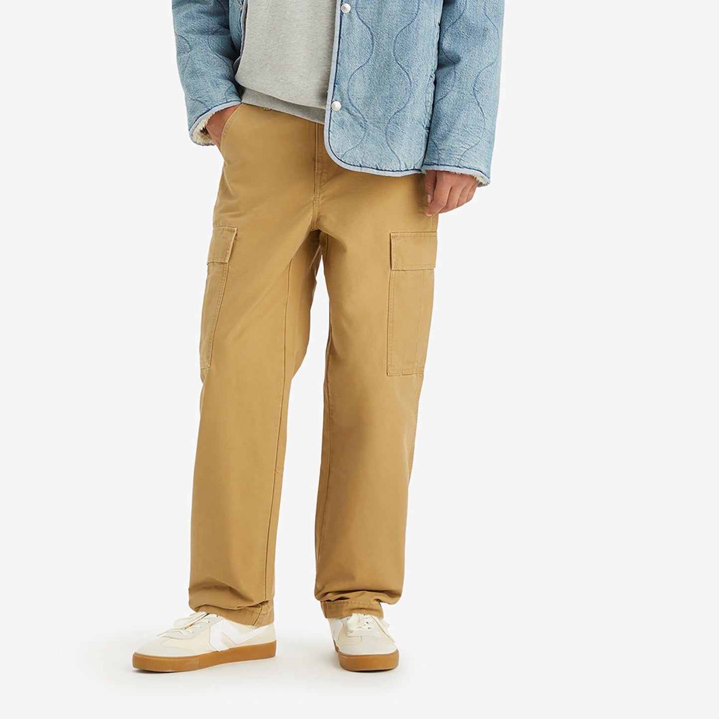 XX CARGO STRAIGHT PANTS - BROWN