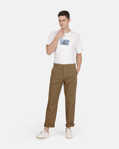 XX CHINO AUTHENTIC STRAIGHT PANTS - TAN