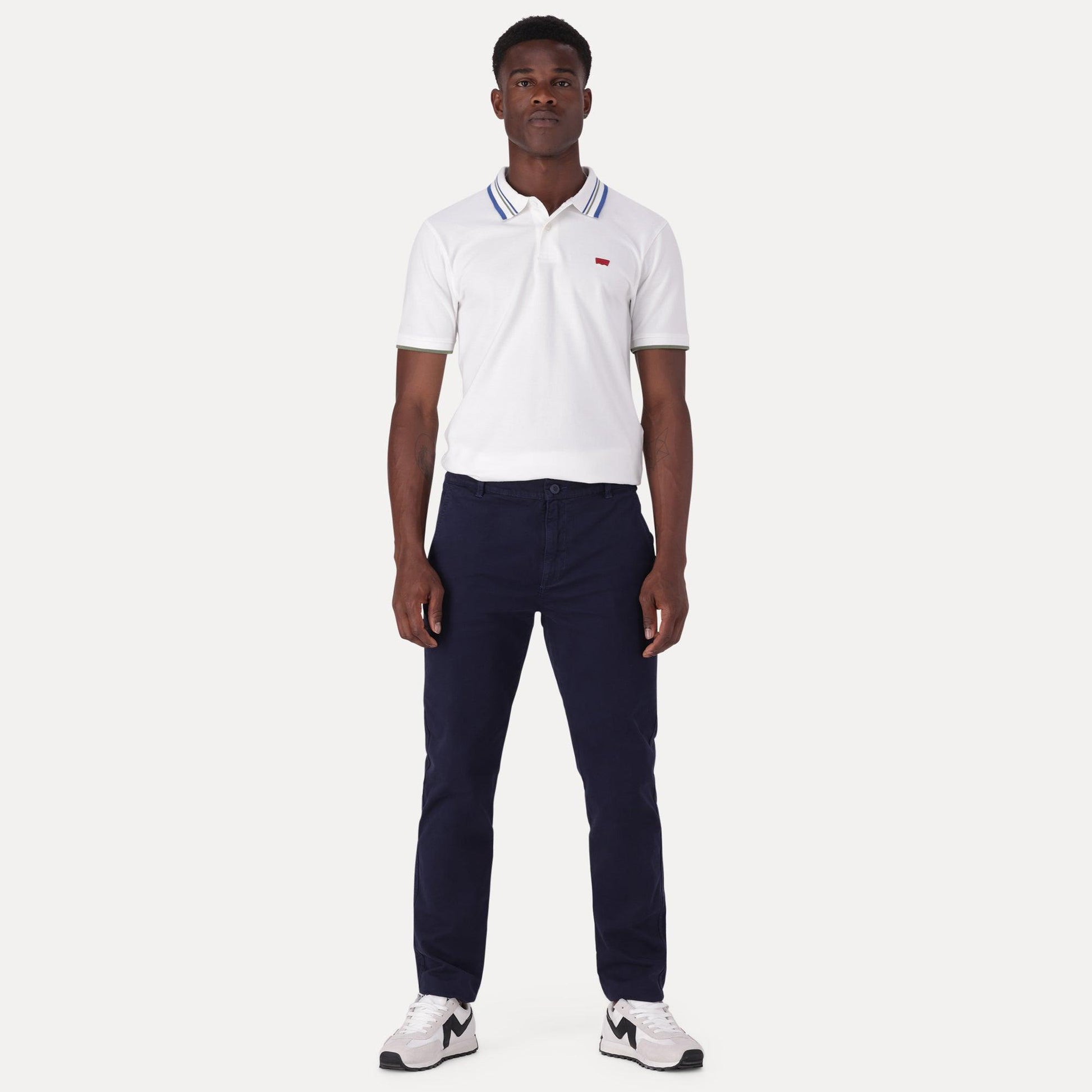 XX CHINO STANDARD TAPER PANTS - BLUE