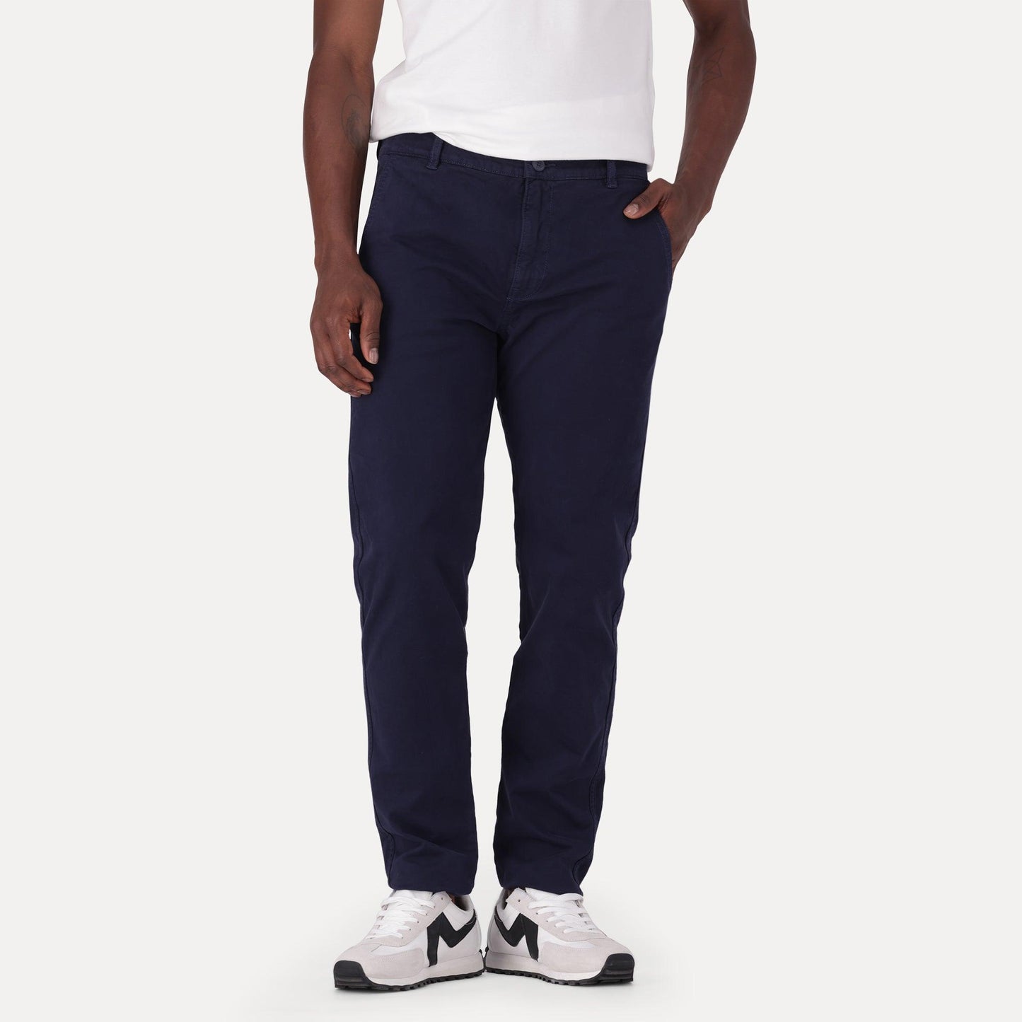 XX CHINO STANDARD TAPER PANTS - BLUE