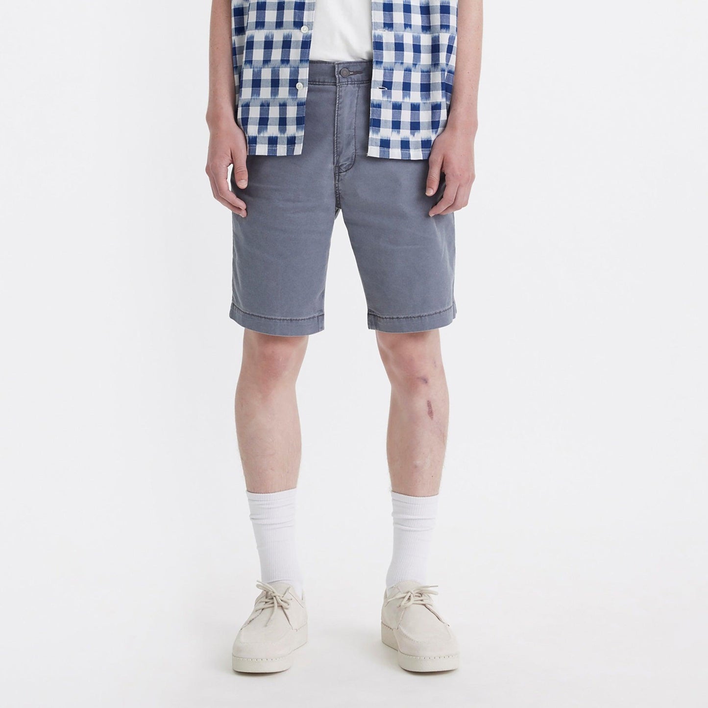 XX CHINO STANDARD TAPER SHORTS - GREY